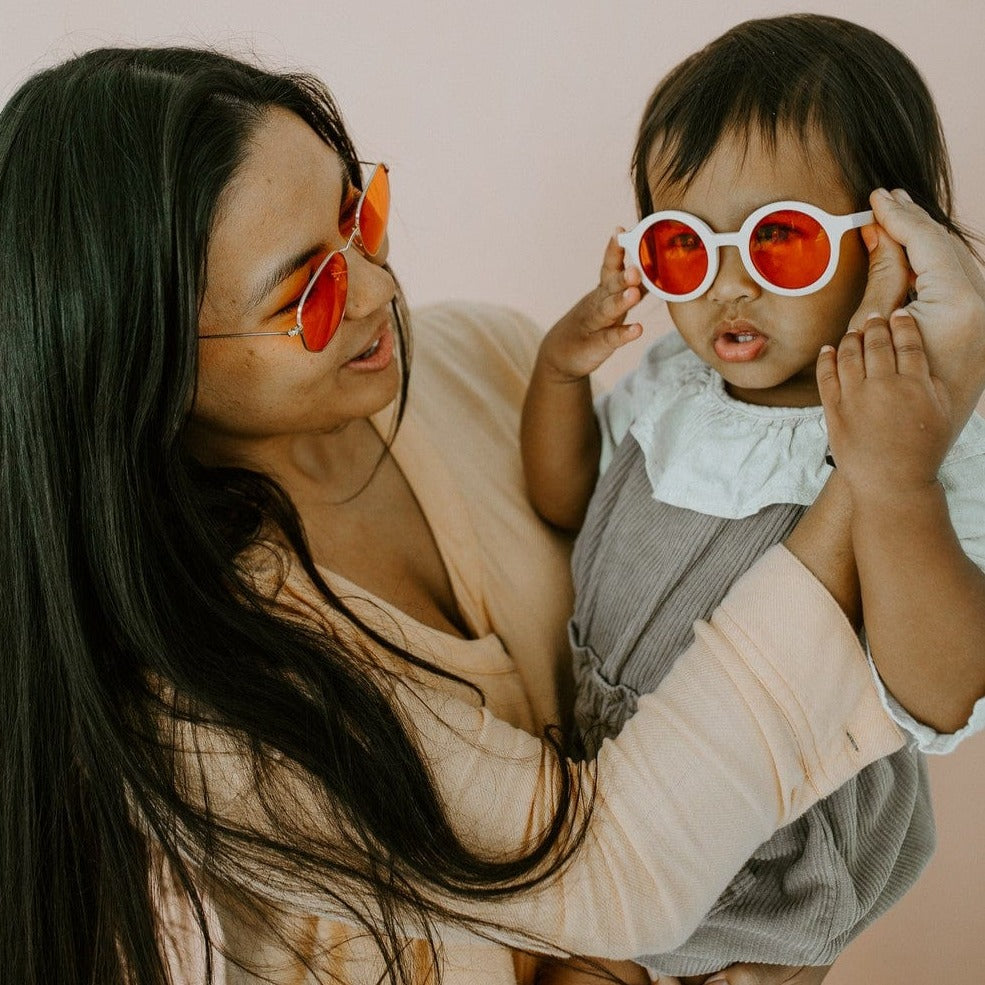 Ra Optics Kids' Riley Sunset Blue Blockers Quantum Light Computer The Light Diet