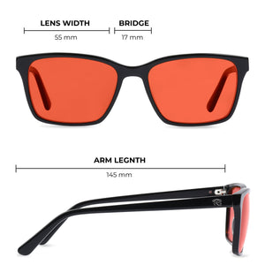 Ra Optics Maxwell Sunset Blue Blockers Quantum Light Computer The Light Diet