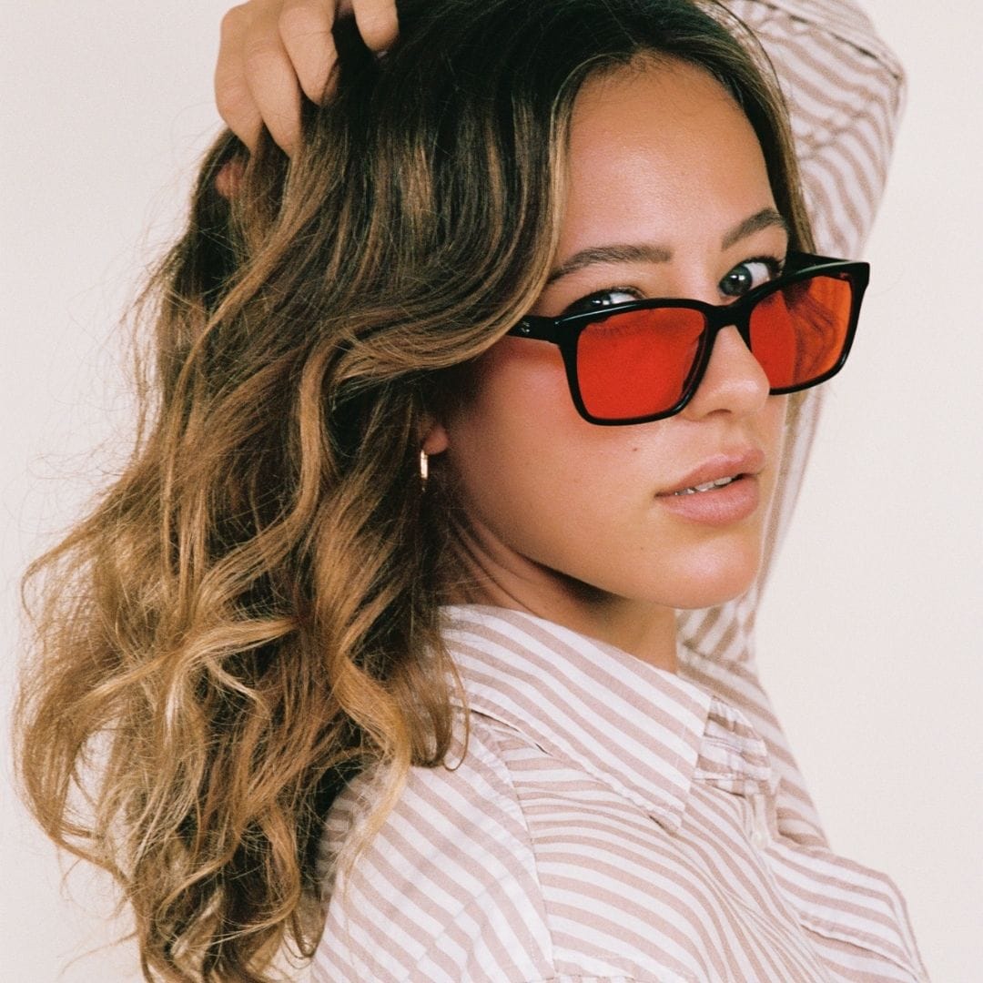 Visual Eyes Maxwell Sunset Blue Blockers Quantum Light Computer The Light Diet