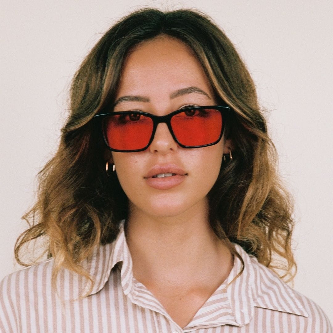 Visual Eyes Maxwell Sunset Blue Blockers Quantum Light Computer The Light Diet