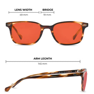 Ra Optics Nate Sunset Blue Blockers Quantum Light Computer The Light Diet